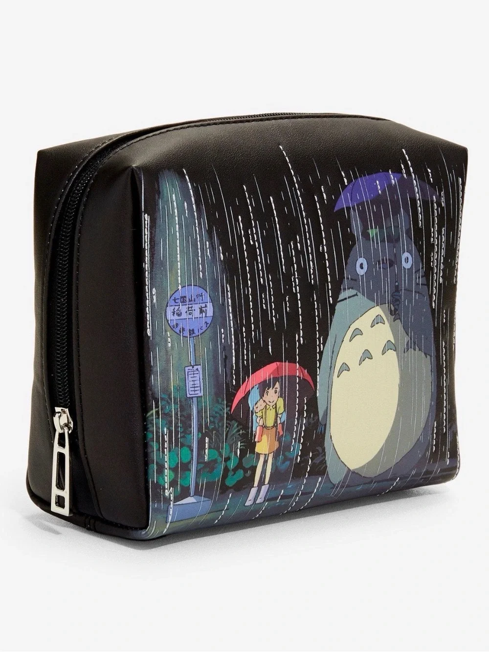 New Studio Ghibli® My Neighbor Totoro Rain Scene Cosmetic Bag